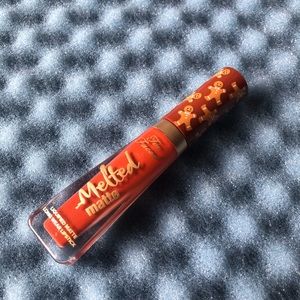 Melted matte gingerbread man